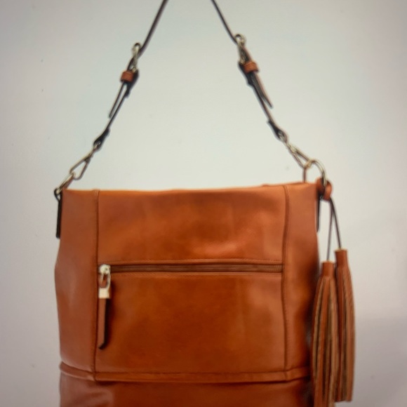 Miley Shoulder Bag by Louenhide in Brown - Picture 4 of 8